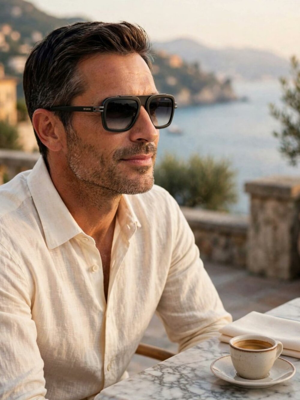 DITA LXN-EVO | Matte Black - Black Iron w/Dark Grey to Clear Gradient Lenses